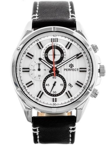 ZEGAREK MĘSKI PERFECT CH03L - CHRONOGRAF (zp352a) + BOX ZEGAREK MĘSKI PERFECT CH03L - CHRONOGRAF (zp352a) + BOX