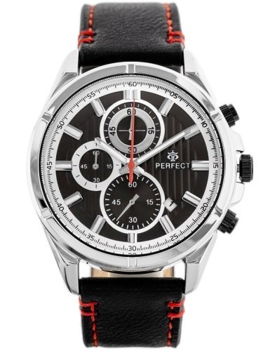 ZEGAREK MĘSKI PERFECT CH03L - CHRONOGRAF (zp352b) + BOX ZEGAREK MĘSKI PERFECT CH03L - CHRONOGRAF (zp352b) + BOX