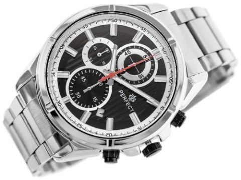 ZEGAREK MĘSKI PERFECT CH03M - CHRONOGRAF (zp358a) + BOX ZEGAREK MĘSKI PERFECT CH03M - CHRONOGRAF (zp358a) + BOX