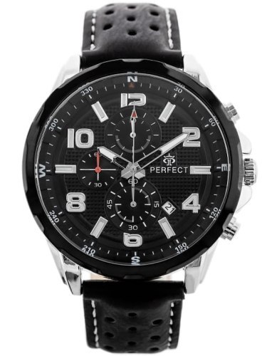 ZEGAREK MĘSKI PERFECT CH05L - CHRONOGRAF (zp353c) + BOX ZEGAREK MĘSKI PERFECT CH05L - CHRONOGRAF (zp353c) + BOX