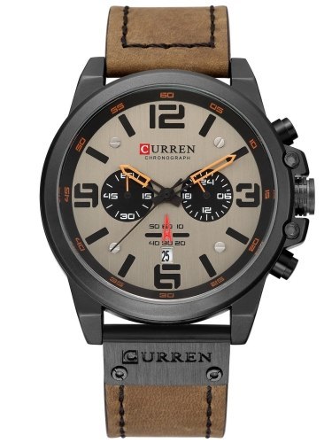 ZEGAREK MĘSKI CURREN 8314 - CHRONOGRAF (zc034b) + BOX ZEGAREK MĘSKI CURREN 8314 - CHRONOGRAF (zc034b) + BOX