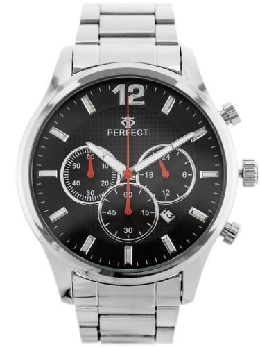 ZEGAREK MĘSKI PERFECT CH01M - CHRONOGRAF (zp355f) + BOX ZEGAREK MĘSKI PERFECT CH01M - CHRONOGRAF (zp355f) + BOX