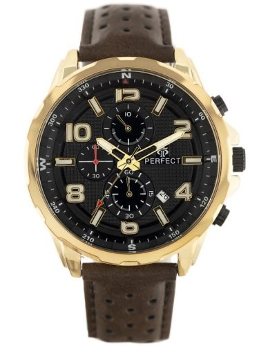 ZEGAREK MĘSKI PERFECT CH05L - CHRONOGRAF (zp353h) + BOX ZEGAREK MĘSKI PERFECT CH05L - CHRONOGRAF (zp353h) + BOX