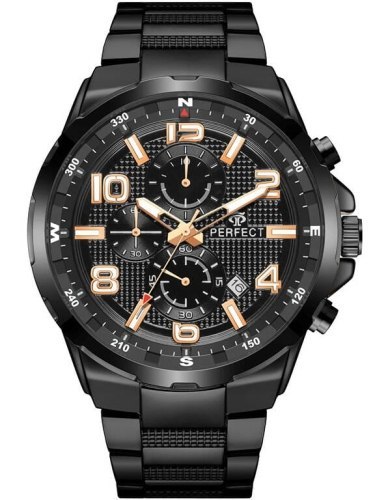 ZEGAREK MĘSKI PERFECT CH05M - CHRONOGRAF (zp357h) + BOX ZEGAREK MĘSKI PERFECT CH05M - CHRONOGRAF (zp357h) + BOX