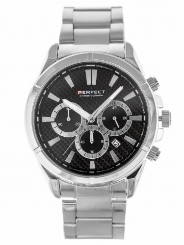 ZEGAREK MĘSKI PERFECT M501CH-03 - CHRONOGRAF (zp381a) + BOX ZEGAREK MĘSKI PERFECT M501CH-03 - CHRONOGRAF (zp381a) + BOX