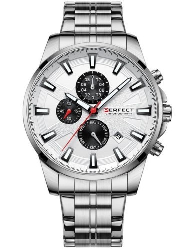 ZEGAREK MĘSKI PERFECT M503CH - CHRONOGRAF (zp370b) + BOX ZEGAREK MĘSKI PERFECT M503CH - CHRONOGRAF (zp370b) + BOX