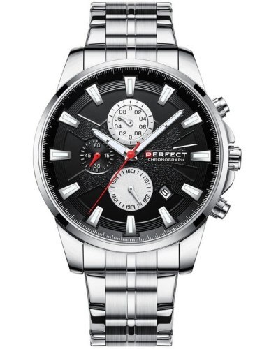 ZEGAREK MĘSKI PERFECT M503CH - CHRONOGRAF (zp370c) + BOX ZEGAREK MĘSKI PERFECT M503CH - CHRONOGRAF (zp370c) + BOX