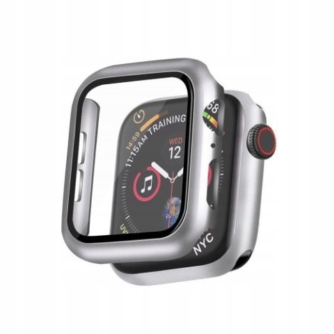 Hi5 Defender Silver - Etui ochronne ze szkłem dla Apple Watch 44mm Hi5 Defender Silver - Etui ochronne ze szkłem dla Apple Watch 44mm