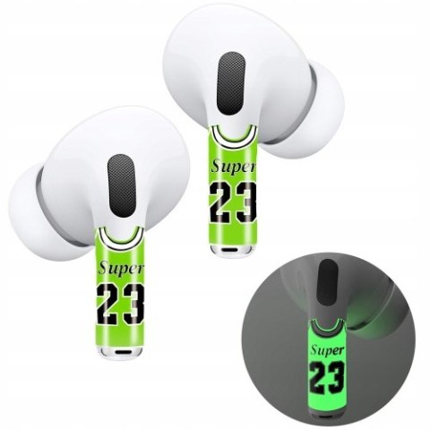 RockMax Art Skins Super 23 Glow with applicator for AirPods Pro 2/ Pro RockMax Art Skins Super 23 Glow with applicator for AirPods Pro 2/ Pro