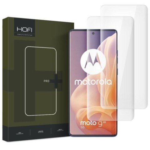 SZKŁO HARTOWANE HOFI UV GLASS PRO+ 2-PACK MOTOROLA MOTO G85 5G CLEAR SZKŁO HARTOWANE HOFI UV GLASS PRO+ 2-PACK MOTOROLA MOTO G85 5G CLEAR