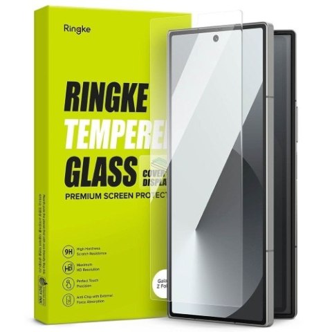 SZKŁO HARTOWANE RINGKE COVER DISPLAY 2-PACK GALAXY Z FOLD 6 CLEAR SZKŁO HARTOWANE RINGKE COVER DISPLAY 2-PACK GALAXY Z FOLD 6 CLEAR