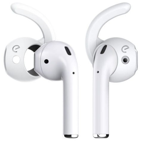 WYP KeyBudz EarBuddyz - silikonowe nakładki do AirPods 1/2, EarPods (clear) WYP KeyBudz EarBuddyz - silikonowe nakładki do AirPods 1/2, EarPods (clear)