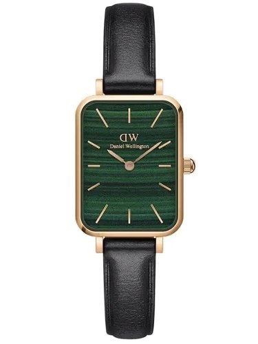 ZEGAREK DAMSKI DANIEL WELLINGTON DW00100439 - Quadro Pressed Sheffield Gold Emerald 32mm + BOX ZEGAREK DAMSKI DANIEL WELLINGTON DW00100439 - Quadro Pressed Sheffield Gold Emerald 32mm + BOX