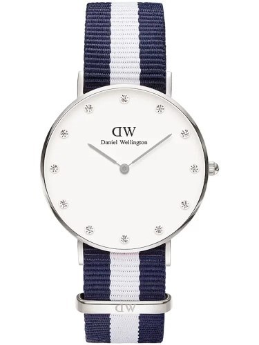 ZEGAREK DAMSKI DANIEL WELLINGTON Glasgow Silver DW00100082 + BOX ZEGAREK DAMSKI DANIEL WELLINGTON Glasgow Silver DW00100082 + BOX