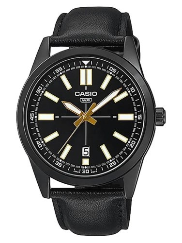 ZEGAREK MĘSKI CASIO MTP-VD02BL-1E (zd170b) + BOX ZEGAREK MĘSKI CASIO MTP-VD02BL-1E (zd170b) + BOX