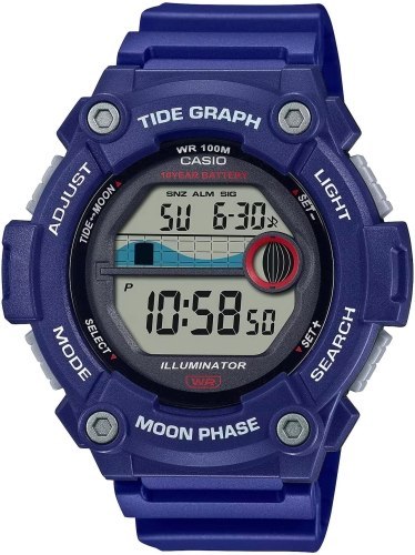 ZEGAREK MĘSKI CASIO Moonphase WS-1300H-2A + BOX ZEGAREK MĘSKI CASIO Moonphase WS-1300H-2A + BOX
