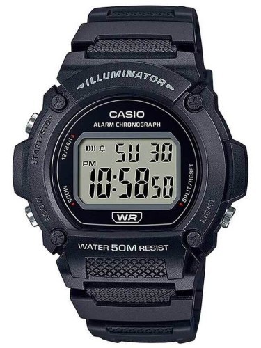 ZEGAREK MĘSKI CASIO W-219H-1A + BOX ZEGAREK MĘSKI CASIO W-219H-1A + BOX