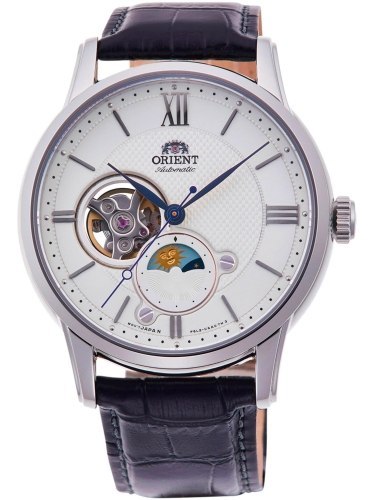 Zegarek Męski Orient Classic Sun & Moon RA-AS0011S10B + BOX Zegarek Męski Orient Classic Sun & Moon RA-AS0011S10B + BOX